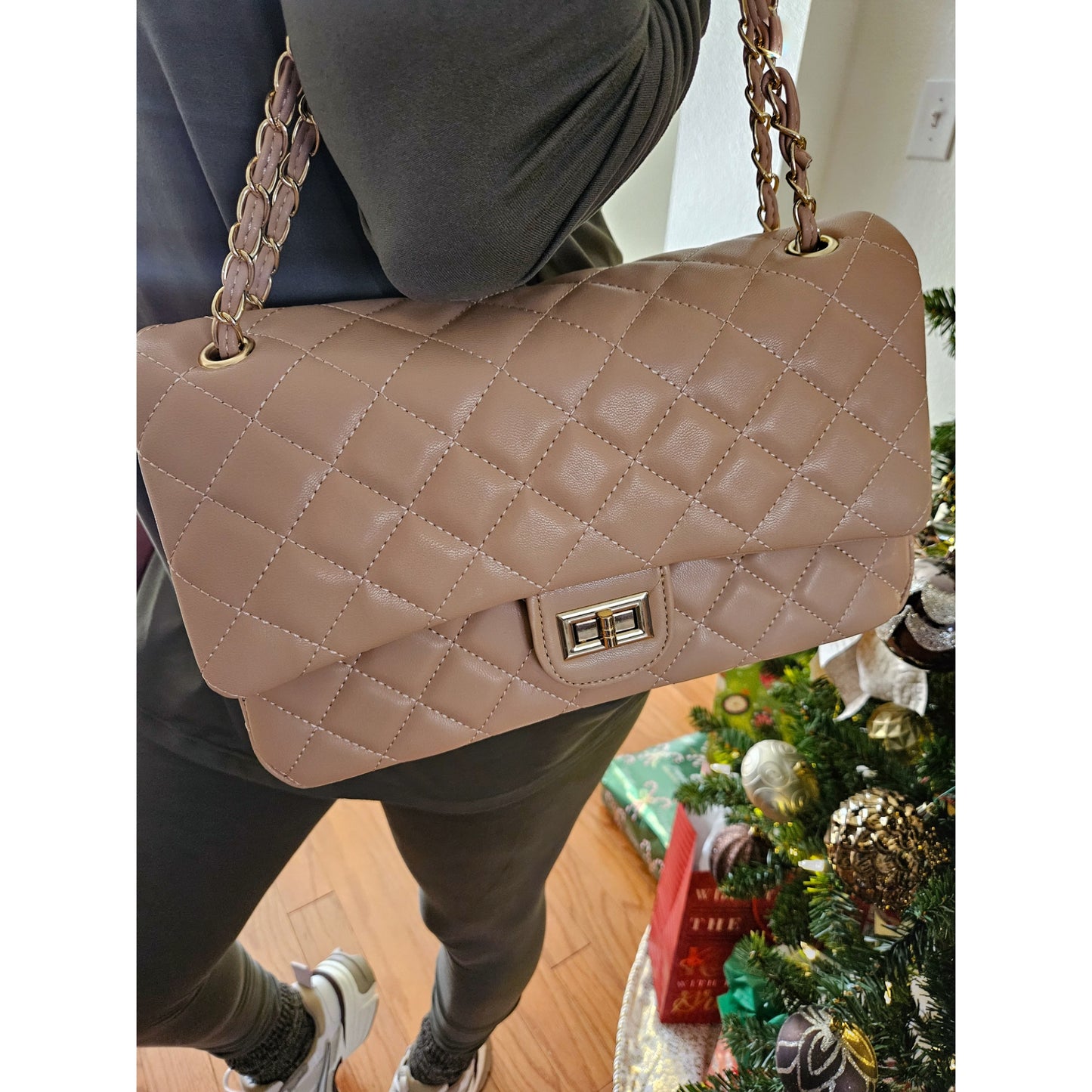 Bossy Shoulder Bag (Tan)