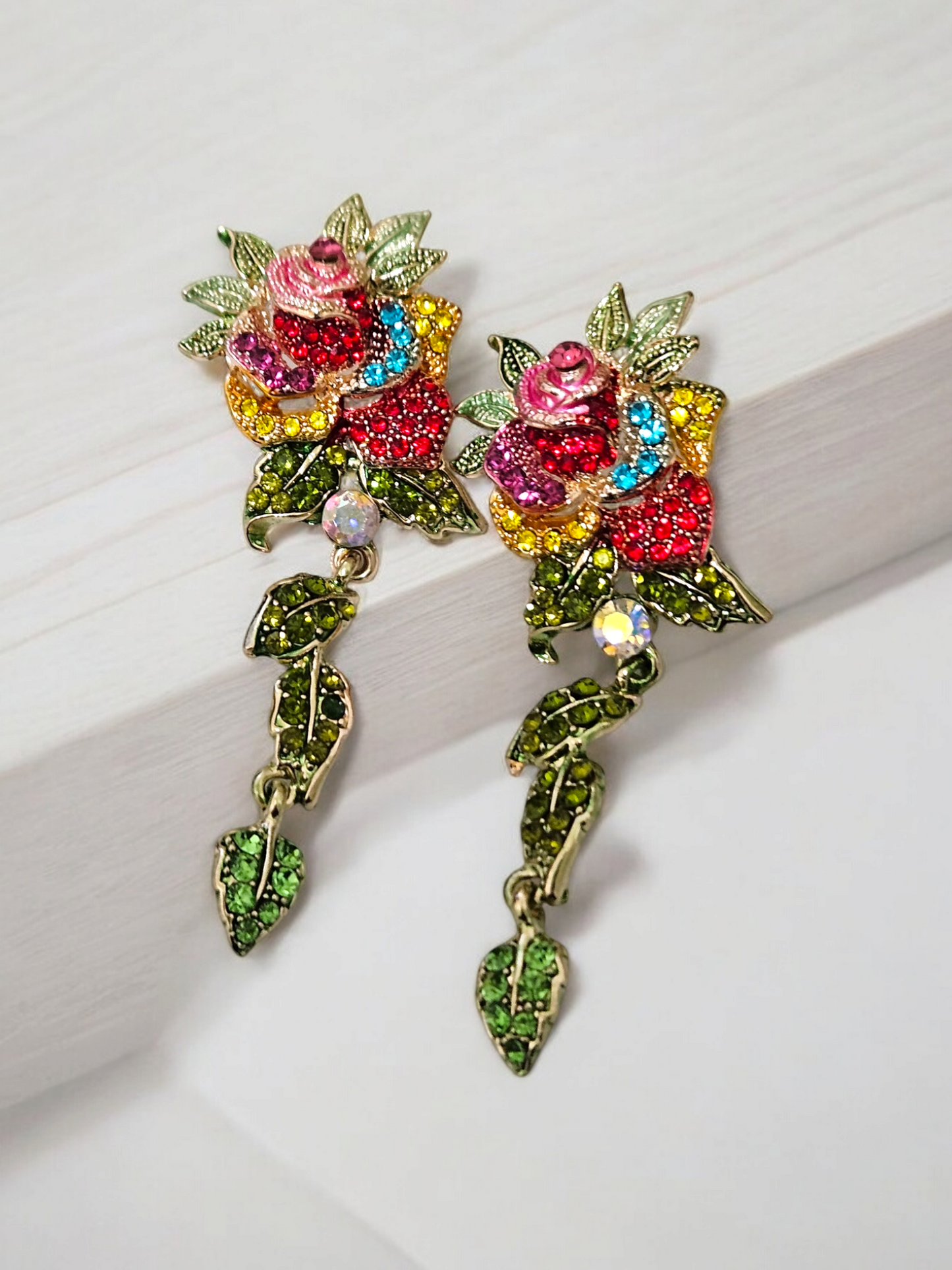 Rose Rose Earrings