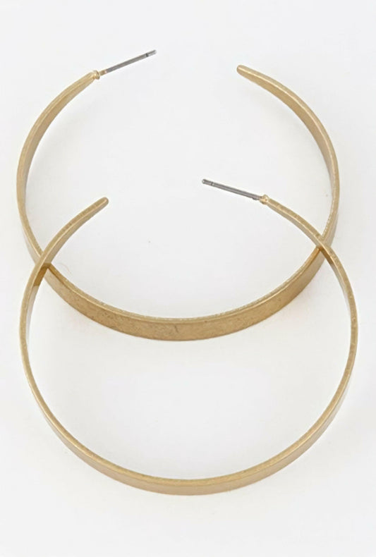 Minimalist Hoop Earrings