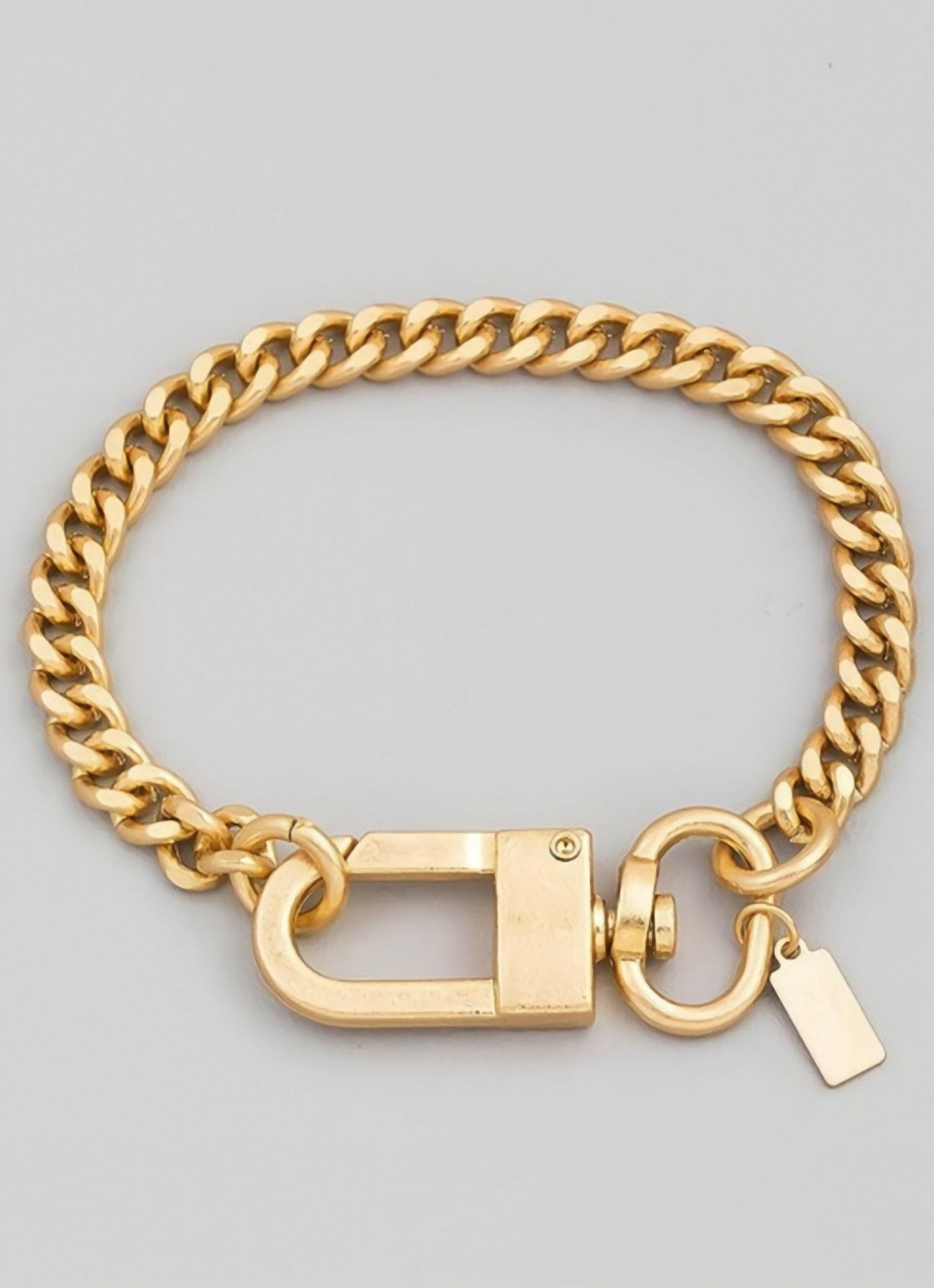 Brace Yourself Gold Bracelet